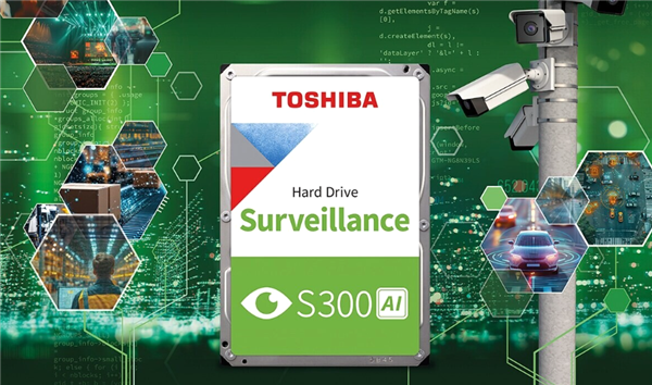 东芝发布S300 AI系列监控硬盘：针对AI负载进行优化