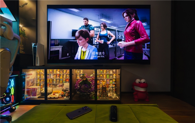 最强主机游戏搭子！海信RGB-Mini LED电视：从画质到交互承包玩家爽感