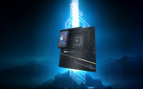 技嘉新款主板首发9999元：搭载5寸LCD屏 可自定义内容