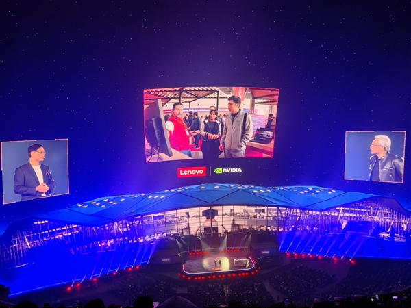 黄仁勋杨元庆官宣最新合作计划：推出联想人工智能云超级工厂