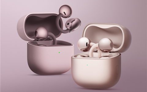 华为FreeClip 2耳夹耳机两款新色发布：冰莓紫、玫瑰金