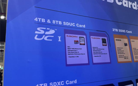 闪迪将推出4TB/8TB版SDUC存储卡 旧款读卡器无法兼容