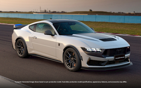 限量250台 福特Mustang Dark Horse T8套件官图发布