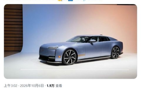捷豹 Type 01 纯电 GT 量产版首发纽约，三电机超千匹马力