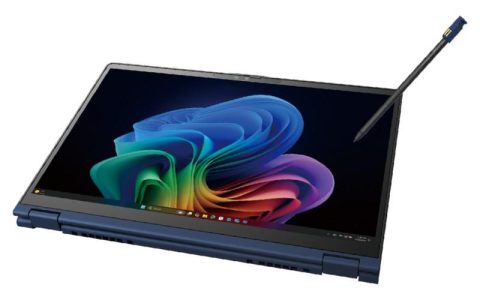 989g 机身内置笔槽，dynabook V83/PA 翻转本发布