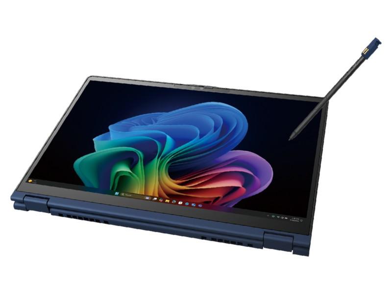 989g 机身内置笔槽，dynabook V83/PA 翻转本发布